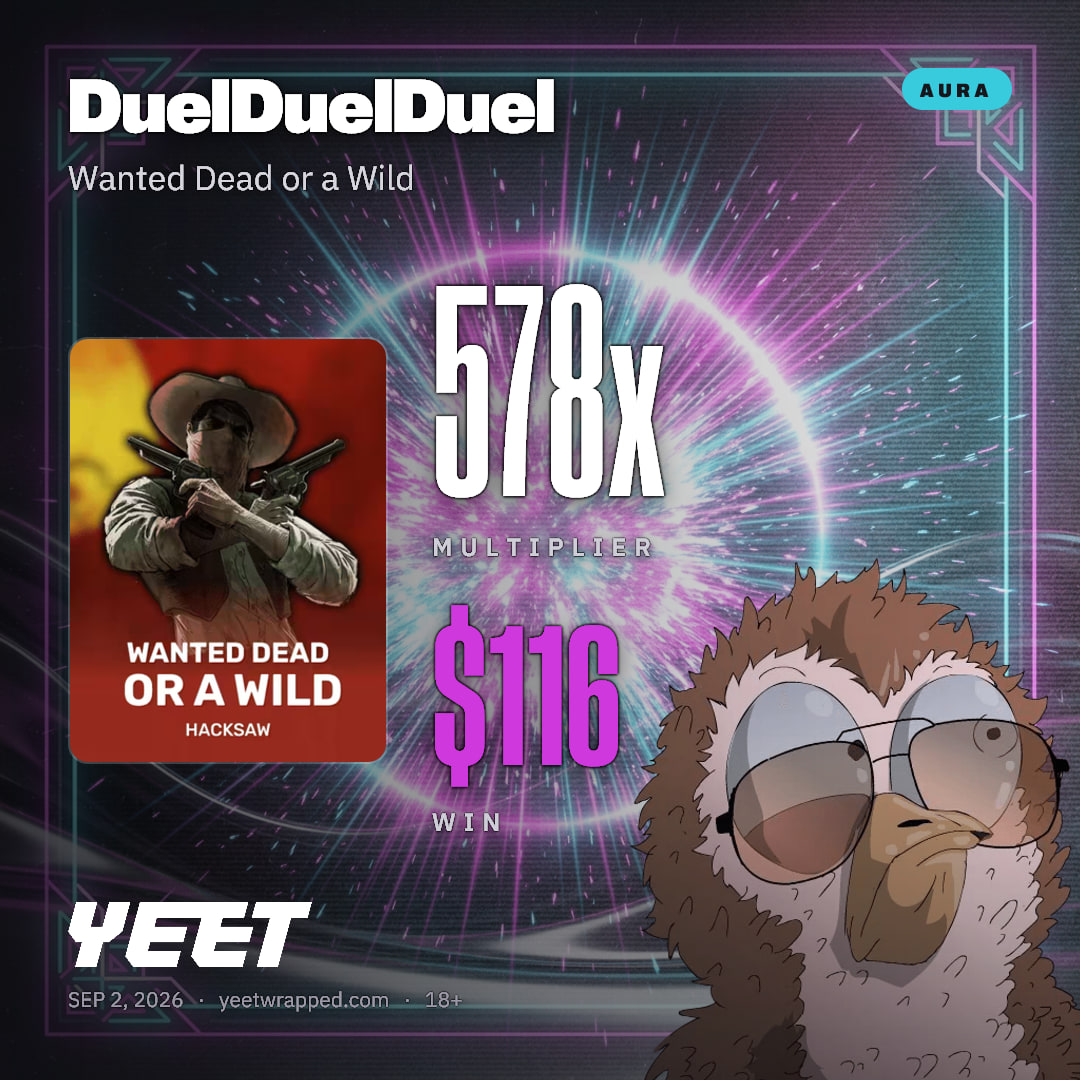 DuelDuelDuel hit 578.3x on Wanted Dead or a Wild