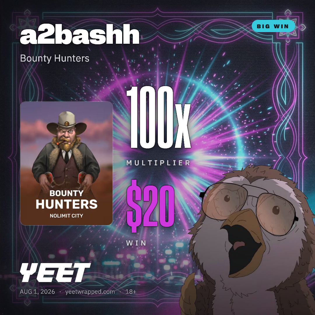 a2bashh hit 100x on Bounty Hunters
