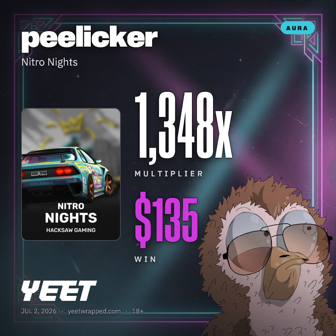 peelicker hit 1,348x on Nitro Nights