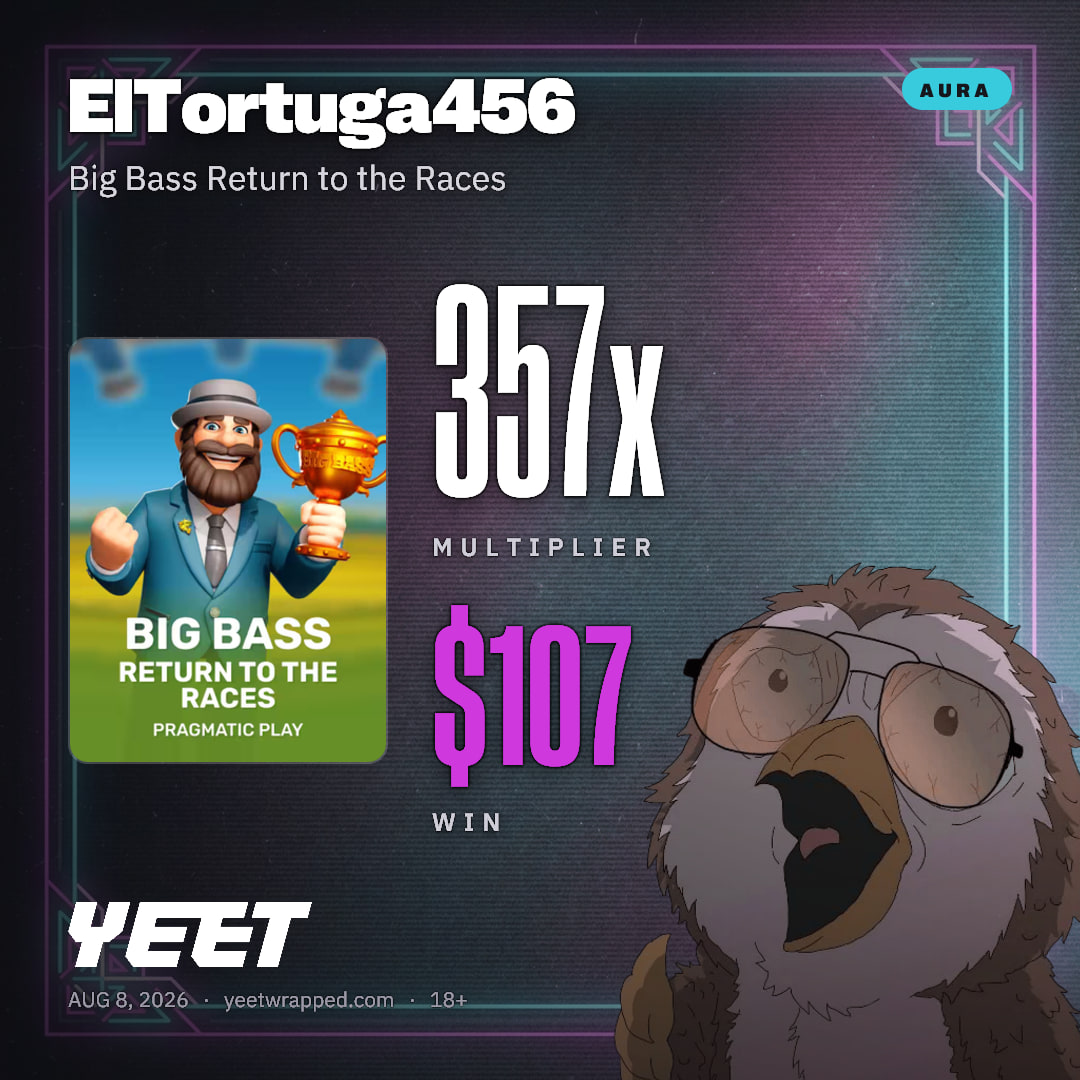 ElTortuga456 hit 356.7x on Big Bass Return to the Races