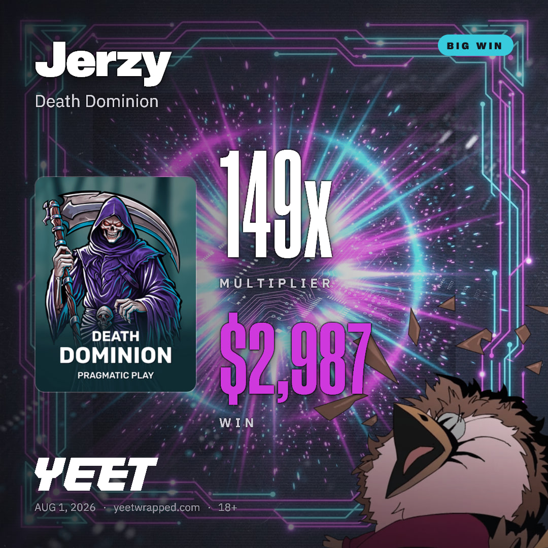 Jerzy hit 149.3x on Death Dominion
