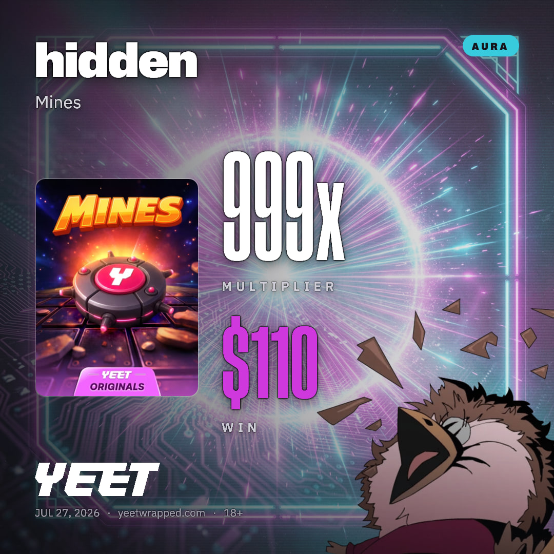 hidden hit 998.9x on Mines
