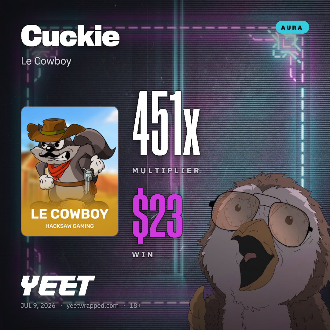Cuckie hit 451.4x on Le Cowboy