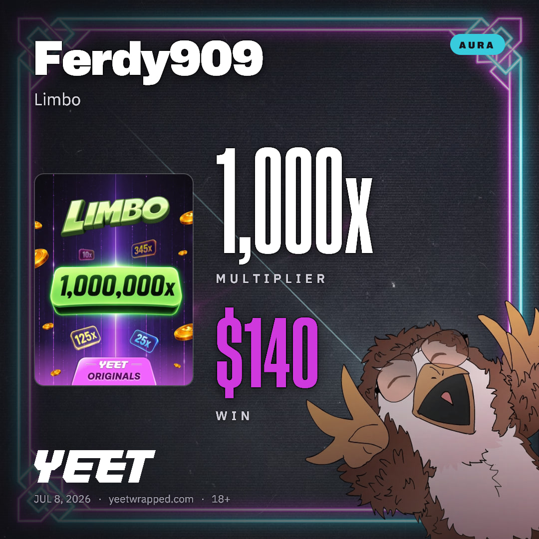 Ferdy909 hit 1,000x on Limbo