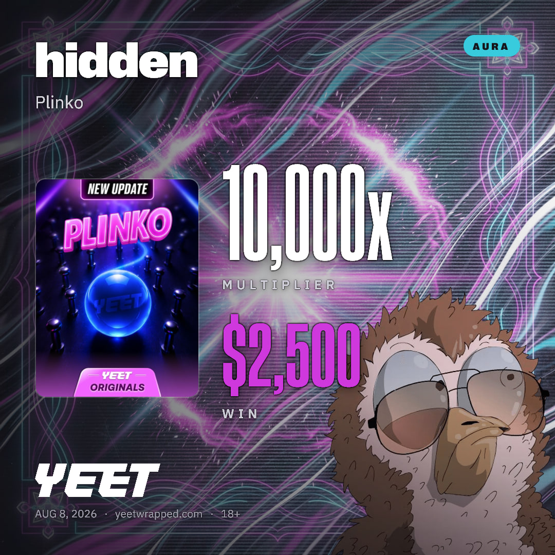 hidden hit 10,000x on Plinko