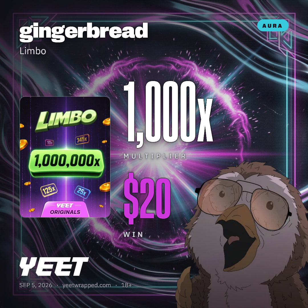 gingerbread hit 1,000x on Limbo
