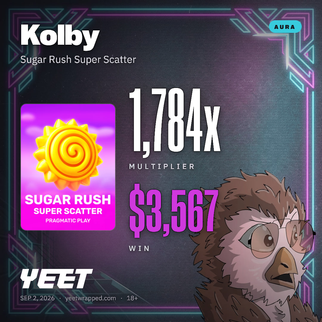 Kolby hit 1,784x on Sugar Rush Super Scatter