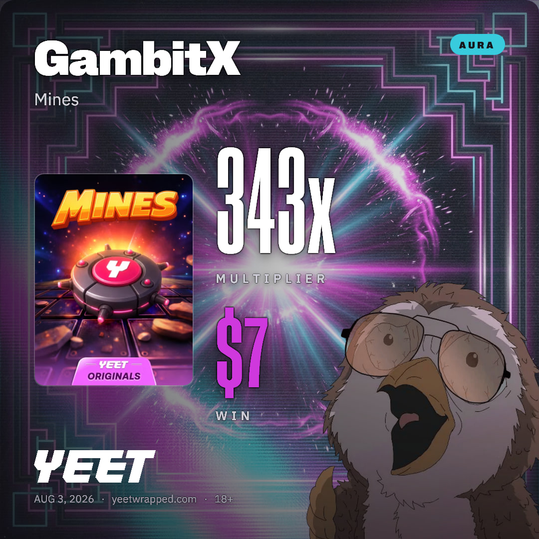 GambitX hit 342.6x on Mines