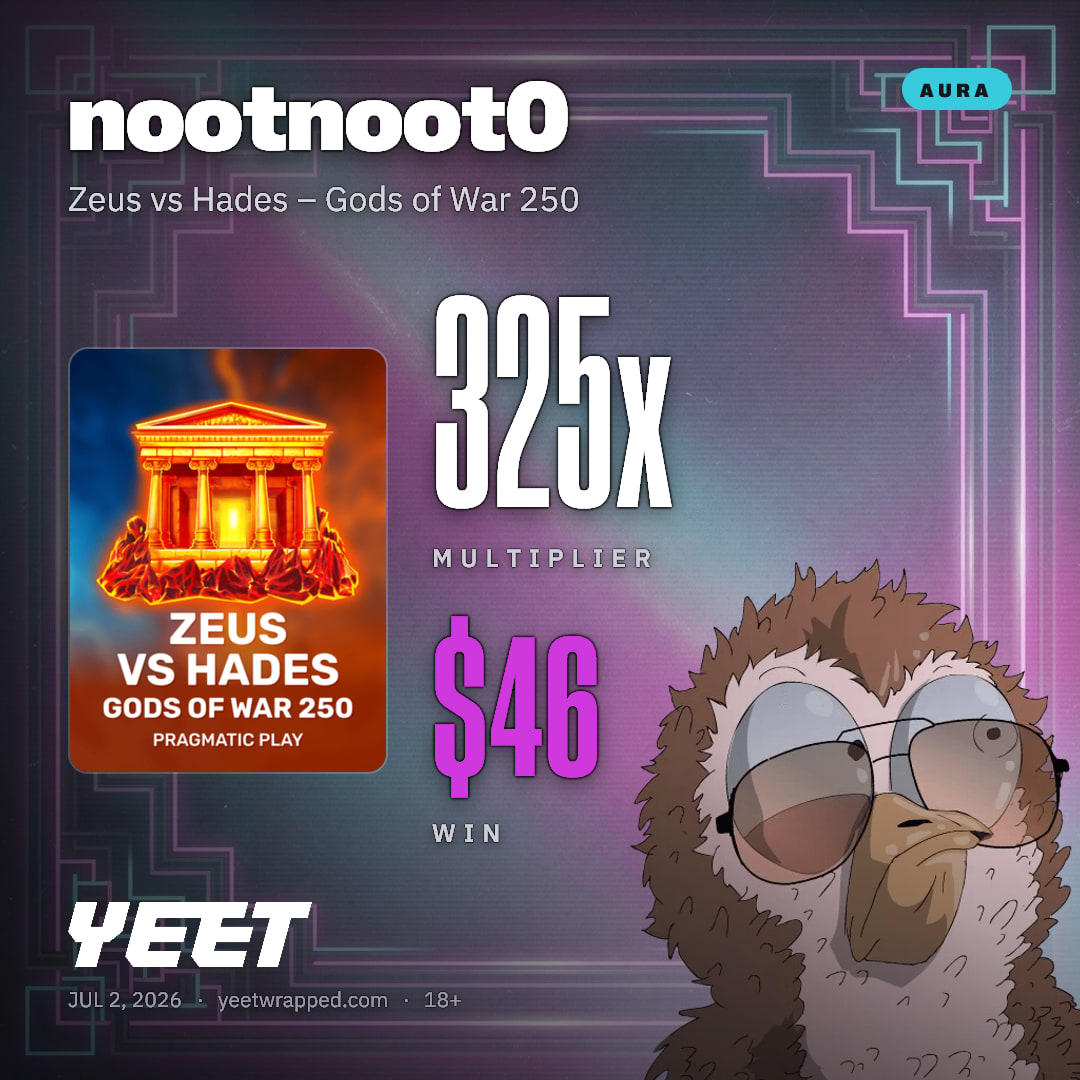 nootnoot0 hit 325x on Zeus vs Hades – Gods of War 250