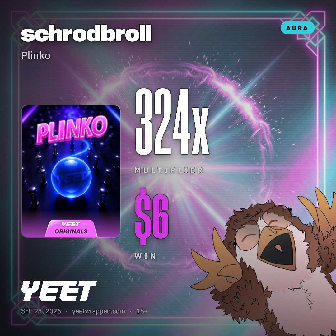 schrodbroll hit 324x on Plinko