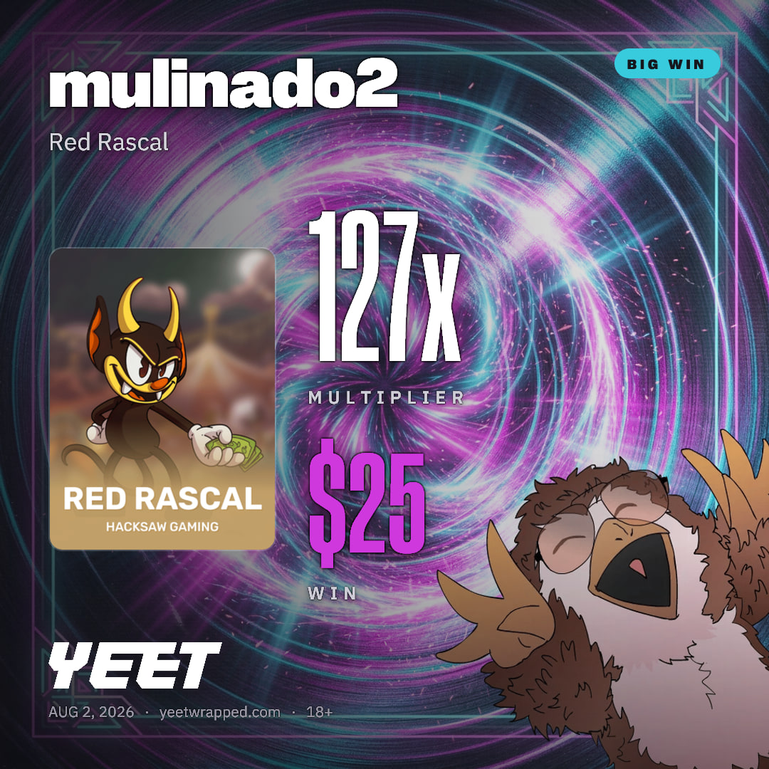 mulinado2 hit 127.3x on Red Rascal