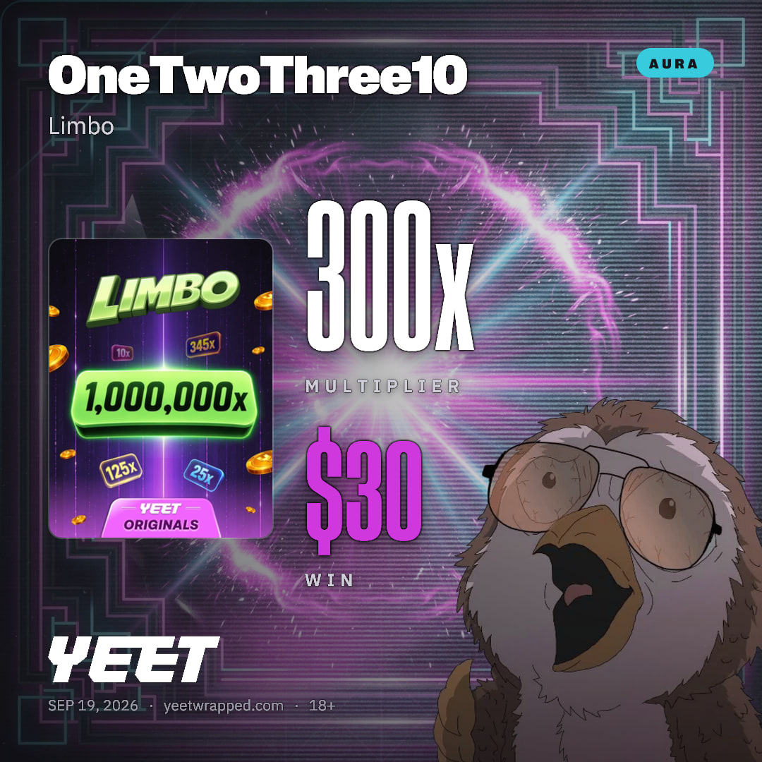 OneTwoThree10 hit 300x on Limbo