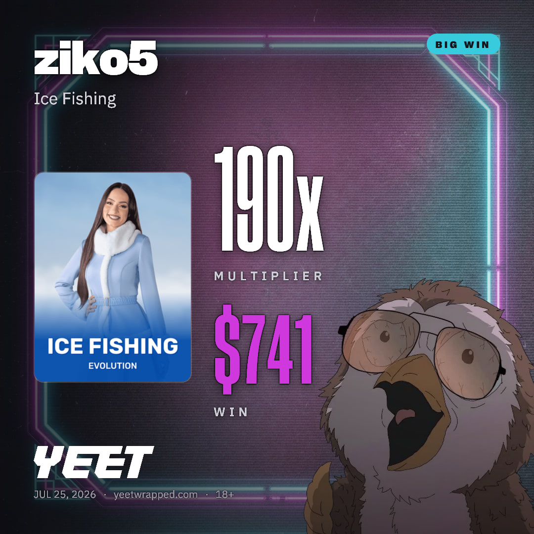 ziko5 hit 190x on Ice Fishing