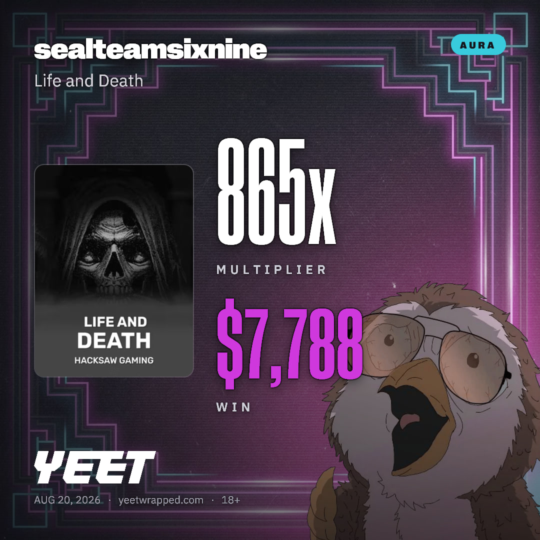 sealteamsixnine hit 865.3x on Life and Death
