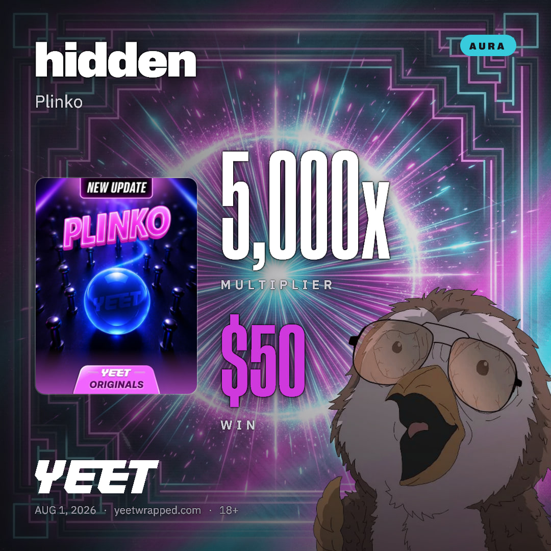 hidden hit 5,000x on Plinko