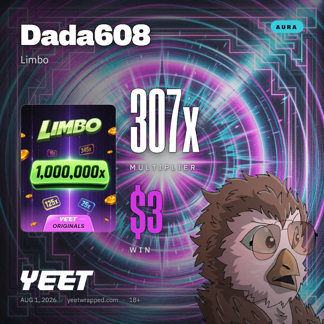 Dada608 hit 307x on Limbo