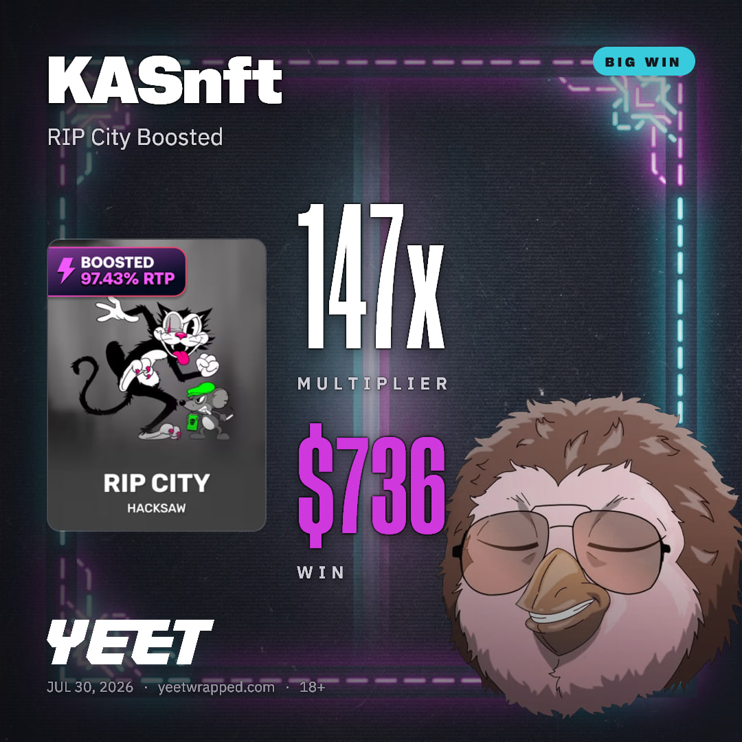 KASnft hit 147.2x on RIP City Boosted