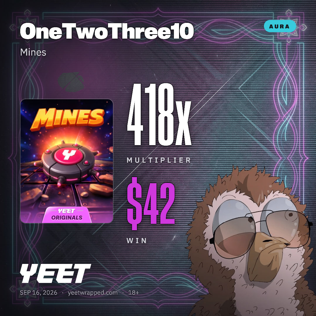 OneTwoThree10 hit 417.8x on Mines