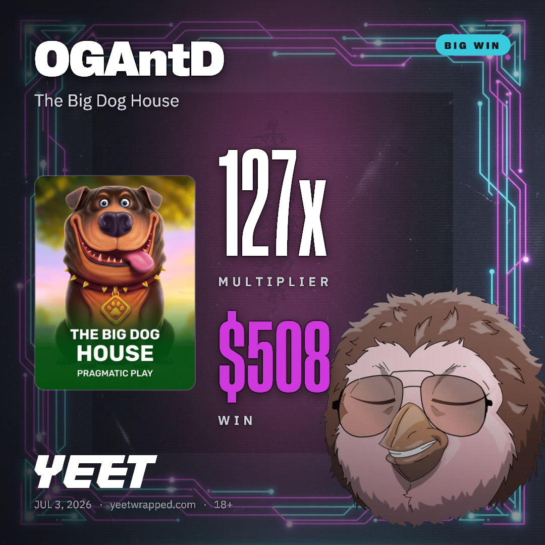 OGAntD hit 127x on The Big Dog House
