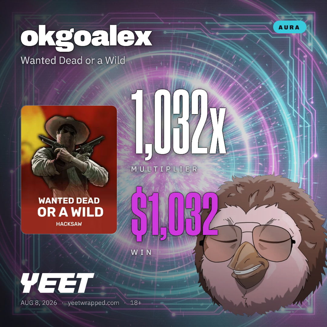 okgoalex hit 1,032x on Wanted Dead or a Wild