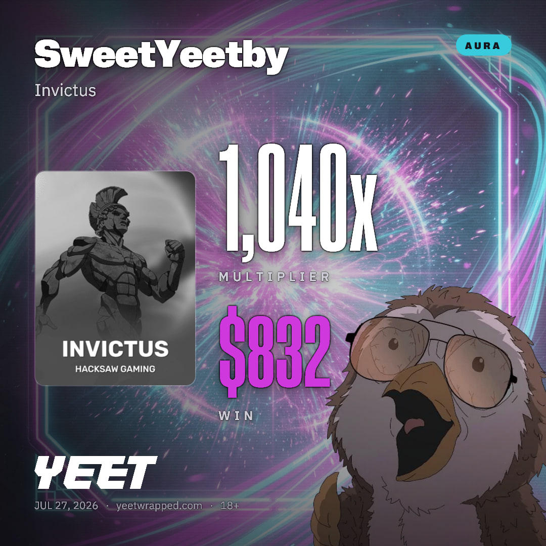 SweetYeetby hit 1,040x on Invictus