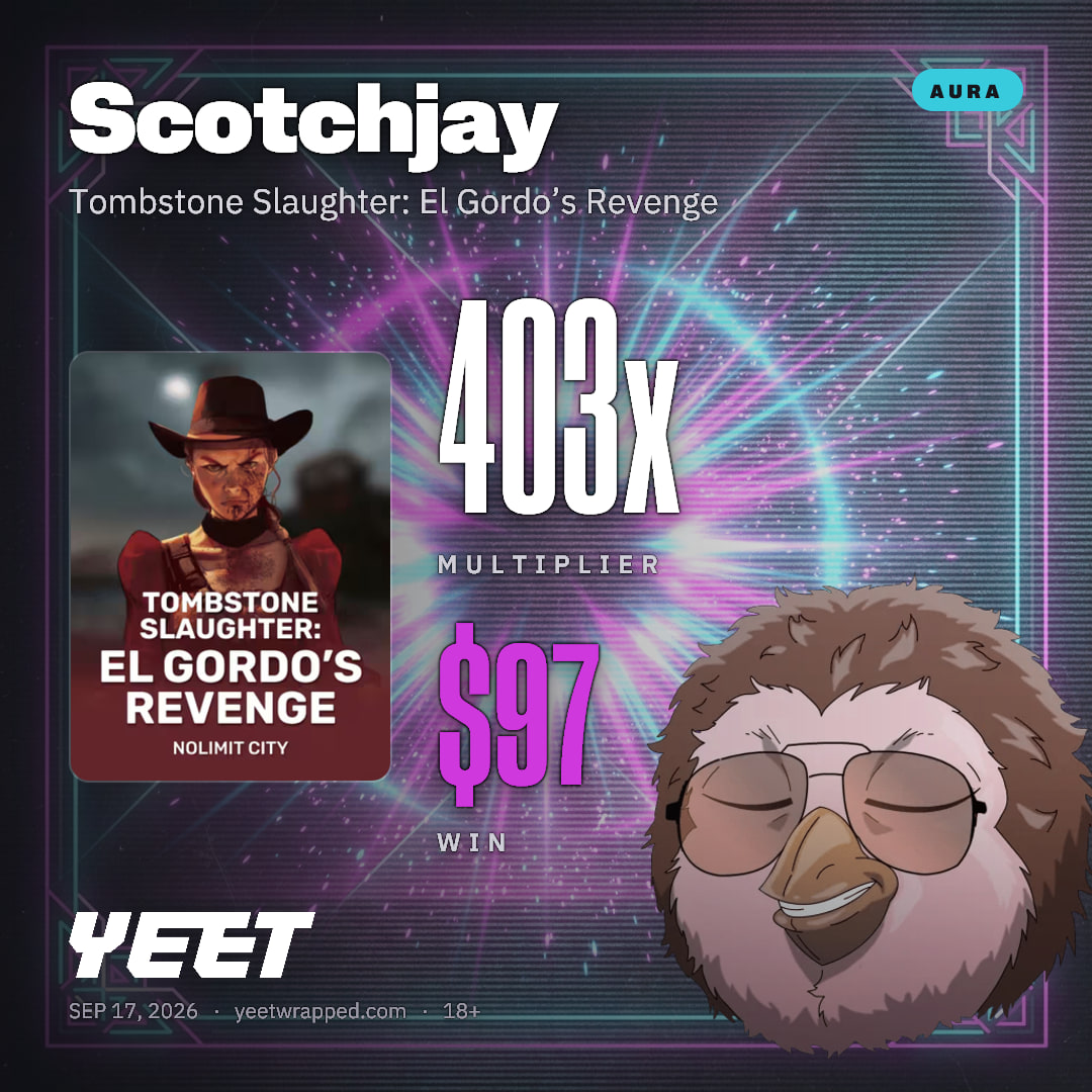 Scotchjay hit 402.8x on Tombstone Slaughter: El Gordo’s Revenge