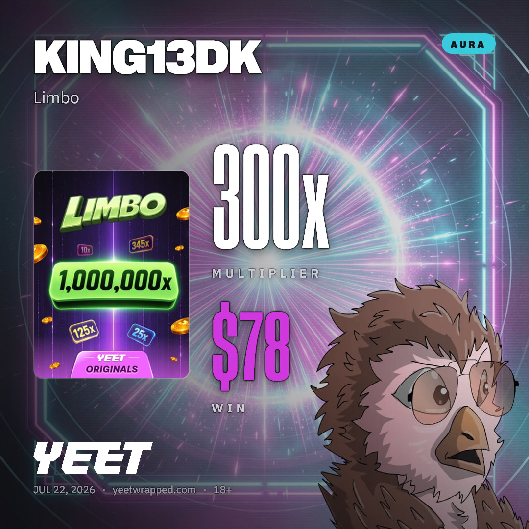 KING13DK hit 300x on Limbo