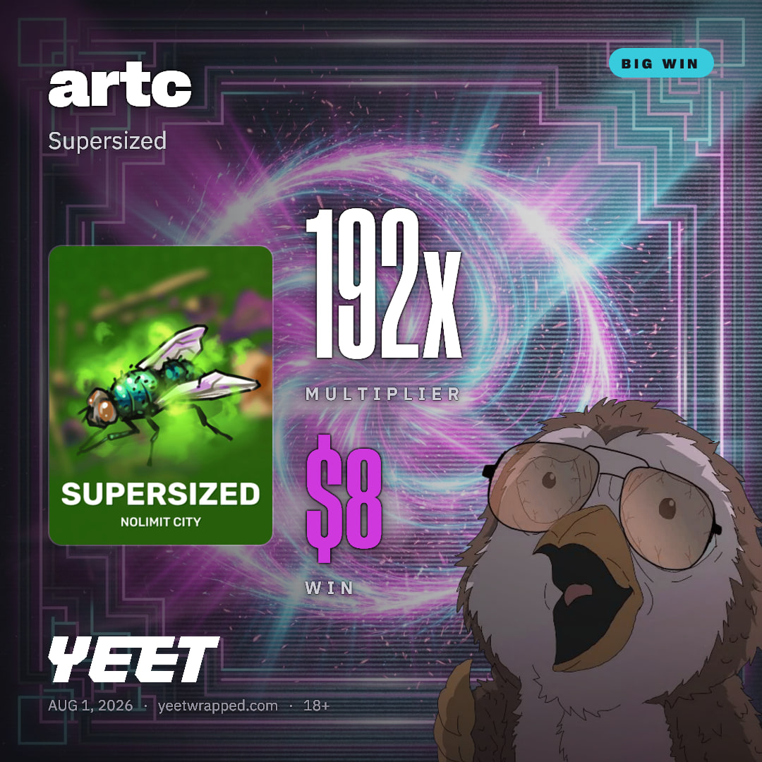 artc hit 191.9x on Supersized