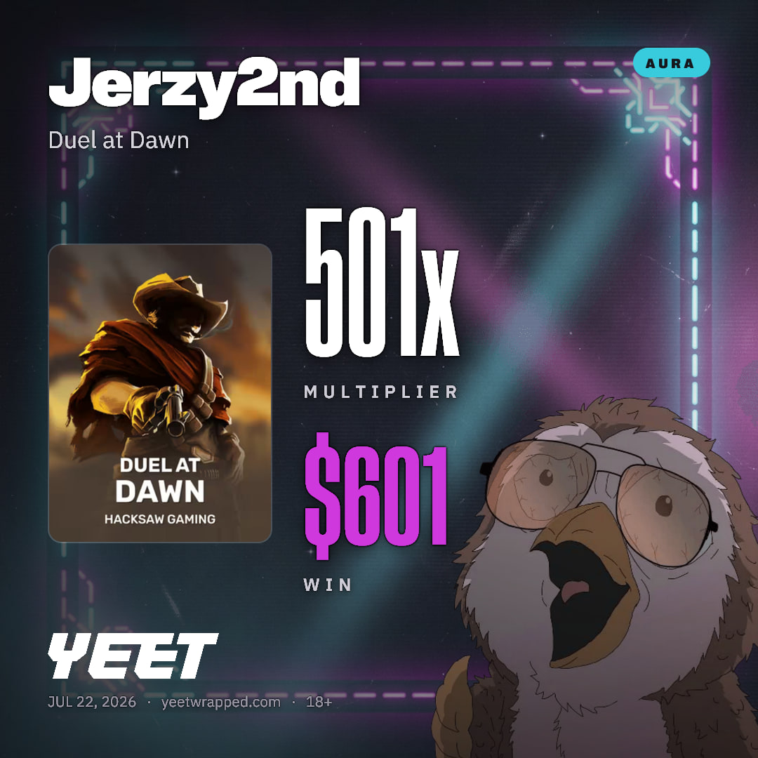 Jerzy2nd hit 501.1x on Duel at Dawn