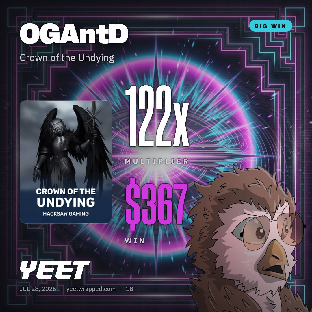 OGAntD hit 122.3x on Crown of the Undying