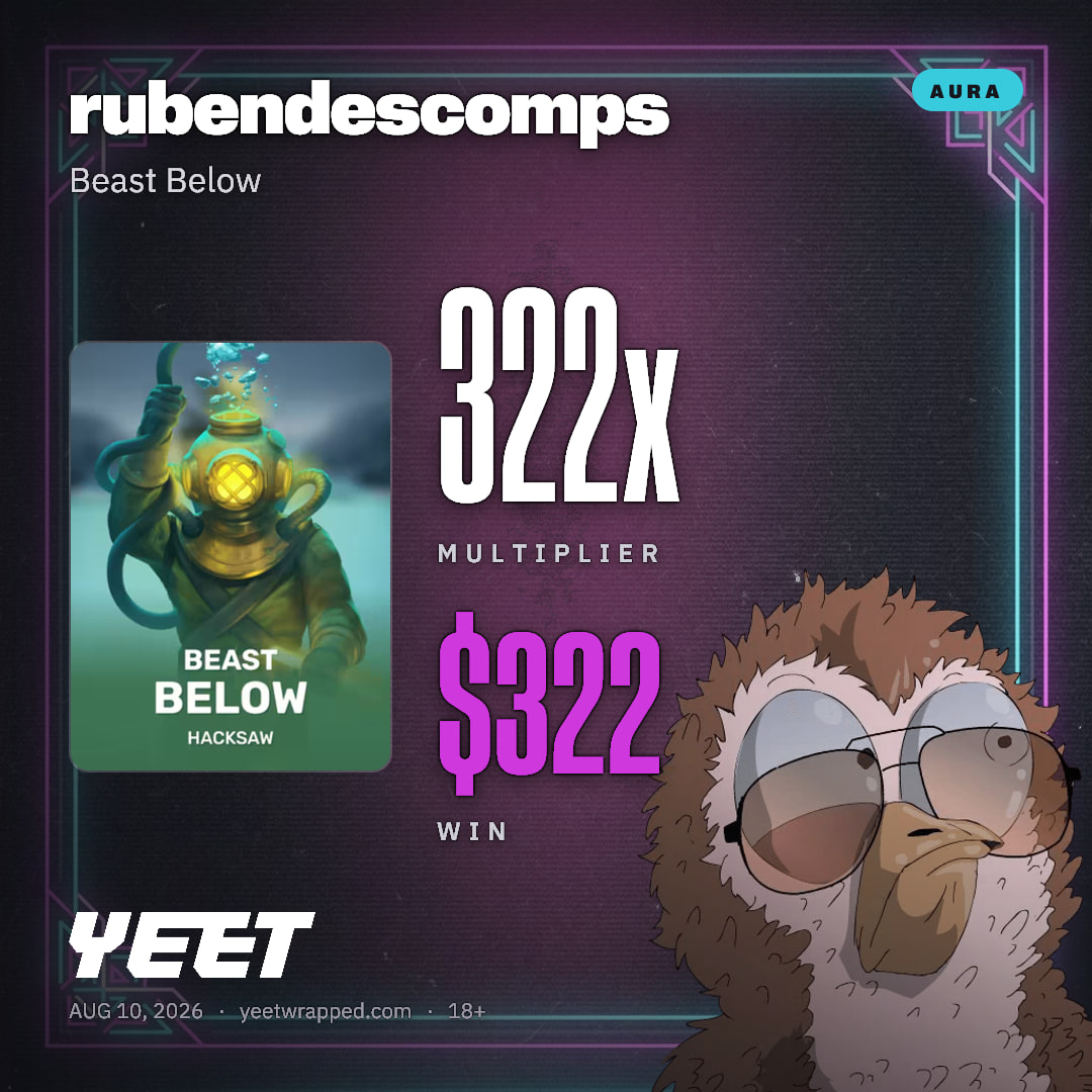 rubendescomps hit 321.9x on Beast Below