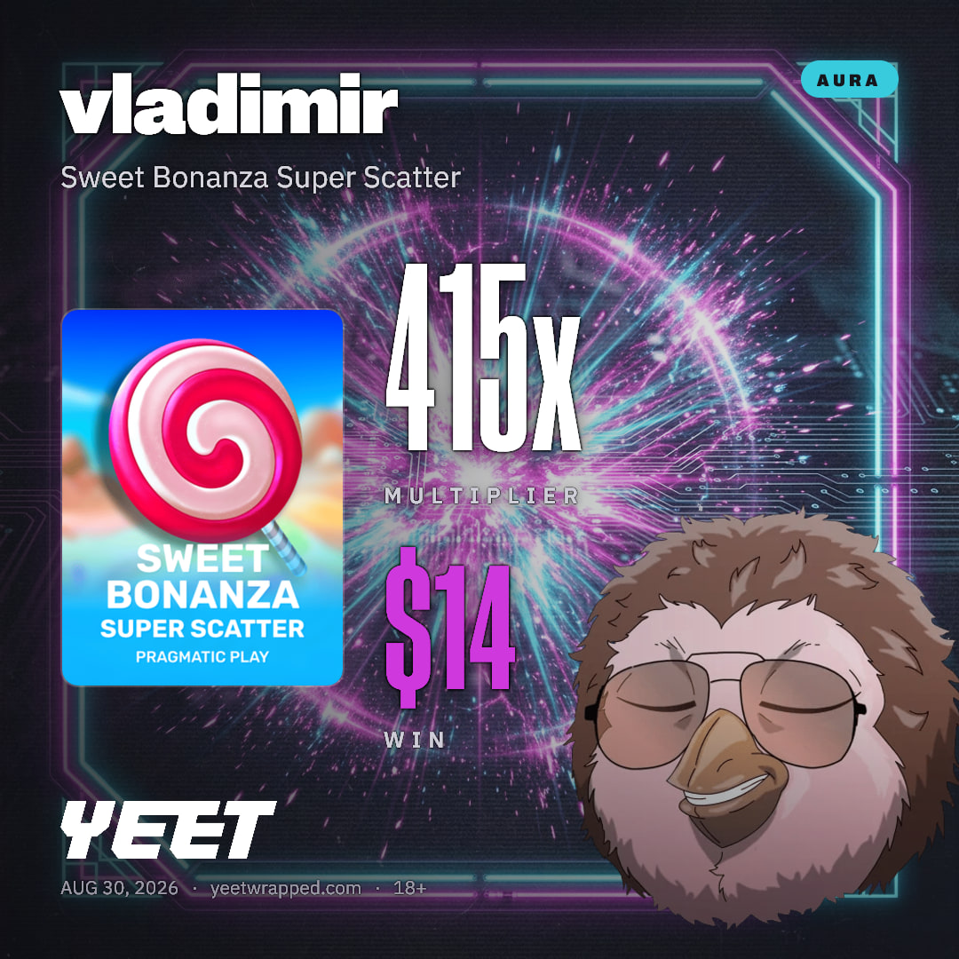 vladimir hit 414.9x on Sweet Bonanza Super Scatter