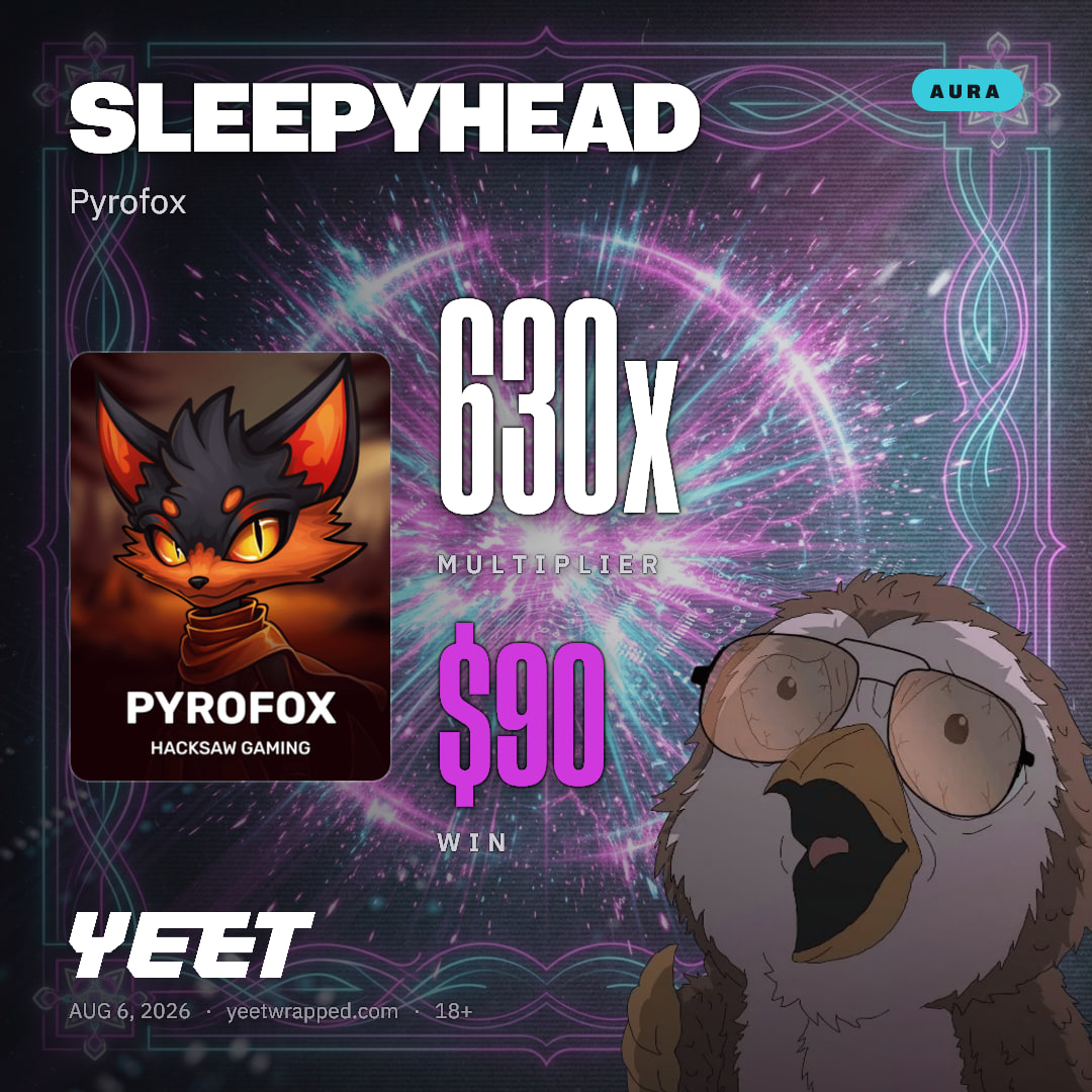 SLEEPYHEAD hit 629.8x on Pyrofox