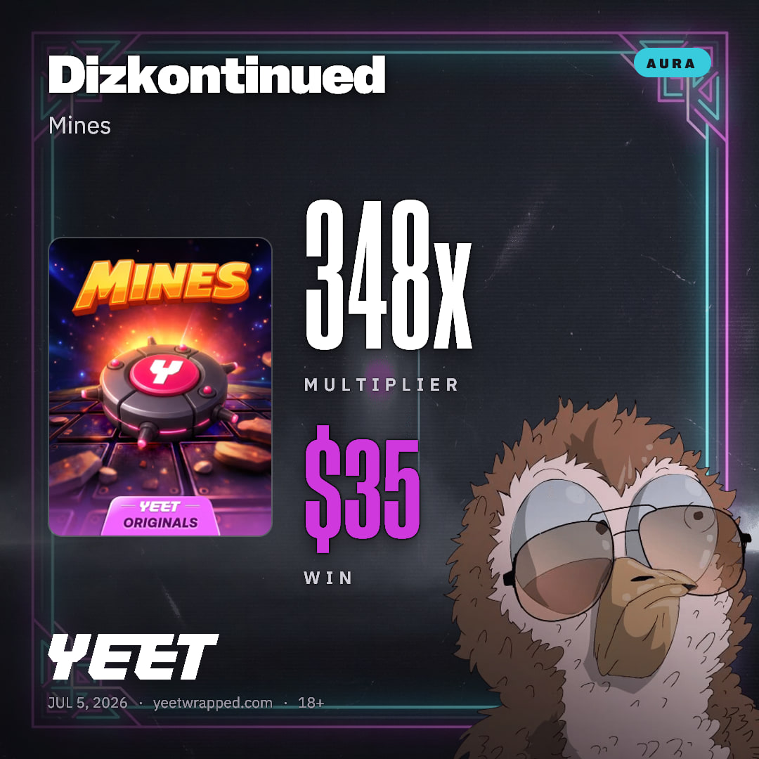 Dizkontinued hit 347.6x on Mines