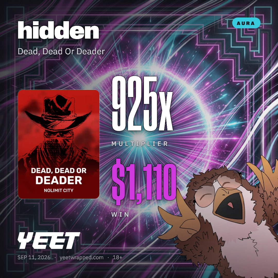 hidden hit 925.2x on Dead, Dead Or Deader