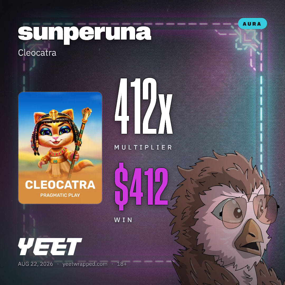 sunperuna hit 412.1x on Cleocatra