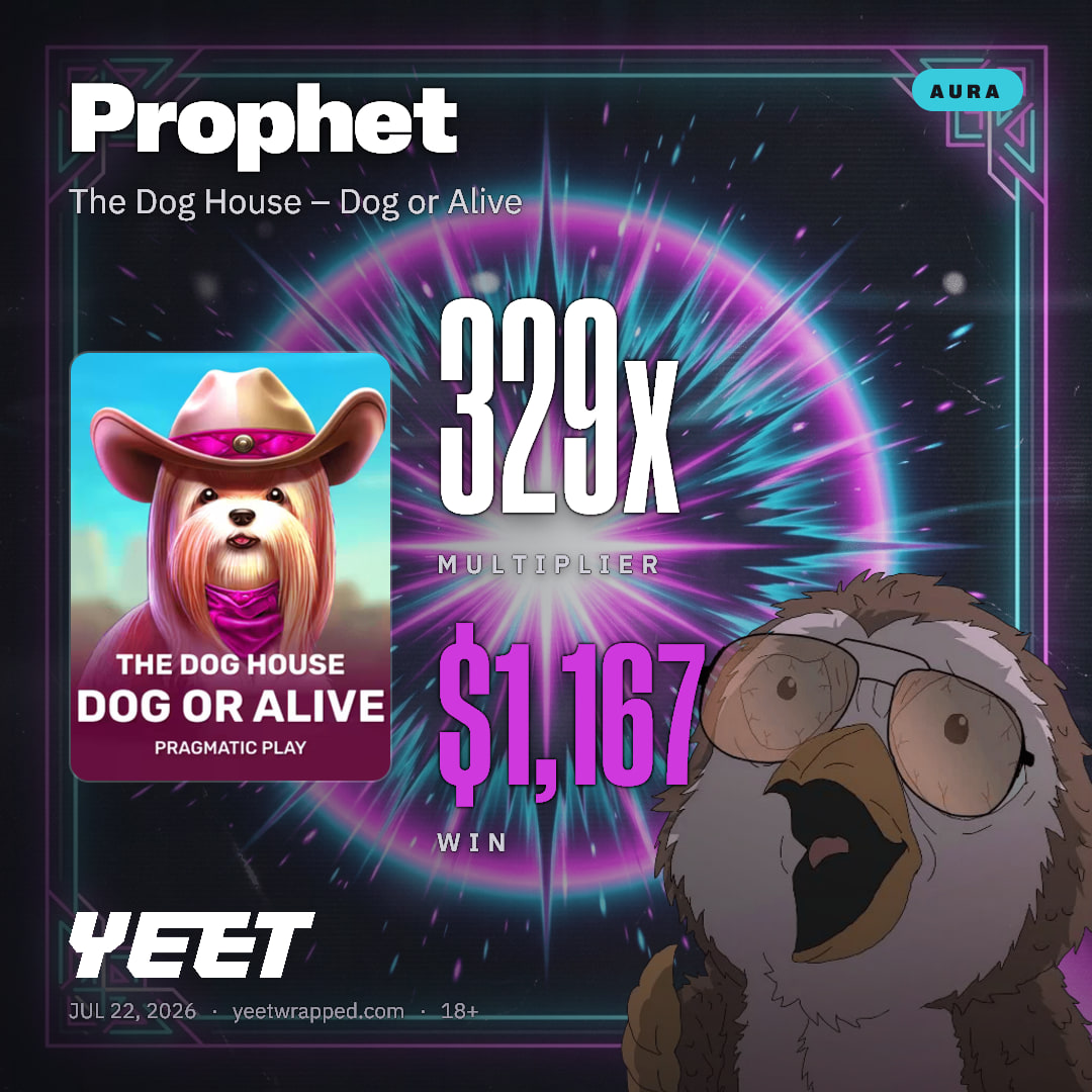 Prophet hit 328.6x on The Dog House – Dog or Alive