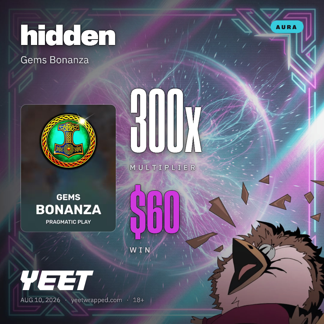 hidden hit 300.1x on Gems Bonanza