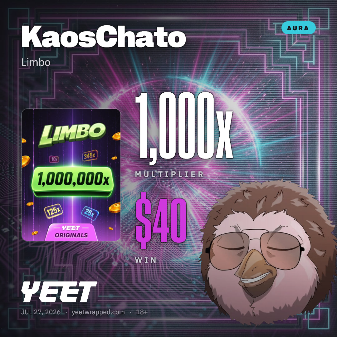 KaosChato hit 1,000x on Limbo