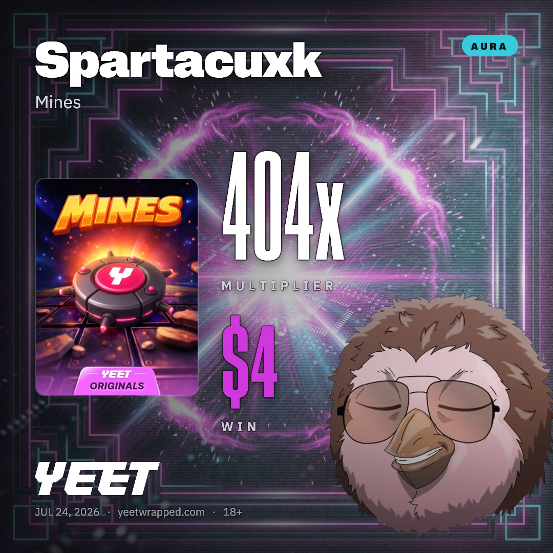 Spartacuxk hit 404.1x on Mines