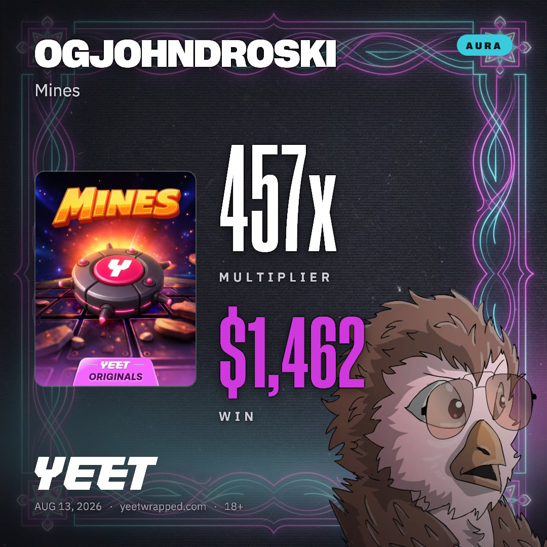 OGJOHNDROSKI hit 456.8x on Mines