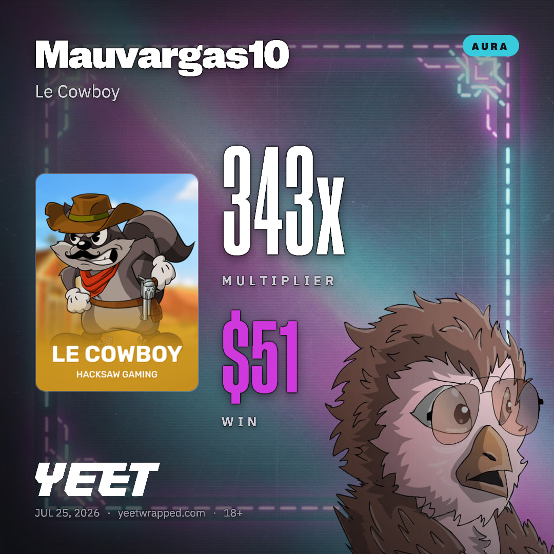 Mauvargas10 hit 343.1x on Le Cowboy