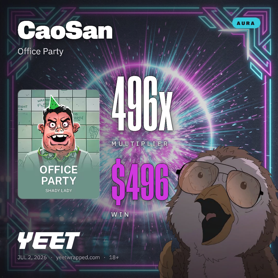 CaoSan hit 496.2x on Office Party