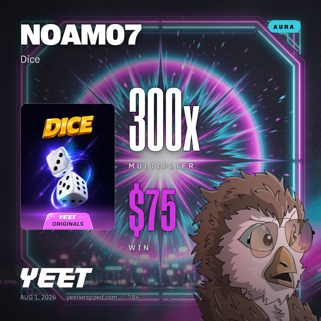 NOAM07 hit 300x on Dice