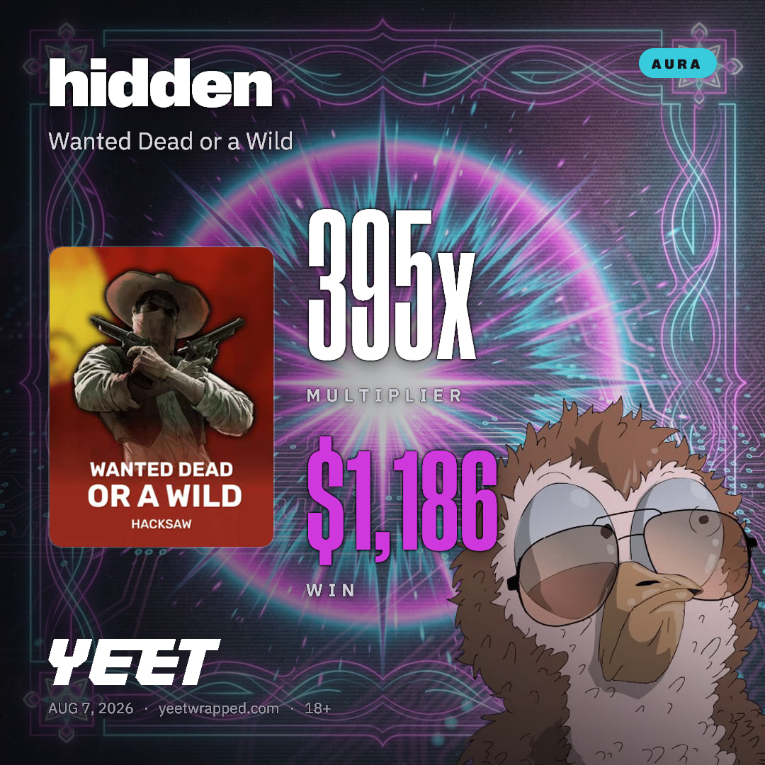 hidden hit 395.2x on Wanted Dead or a Wild