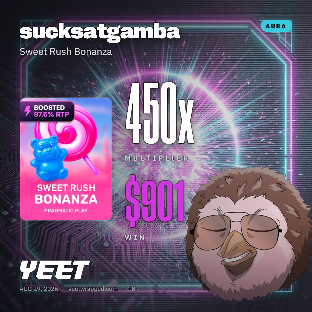 sucksatgamba hit 450.3x on Sweet Rush Bonanza