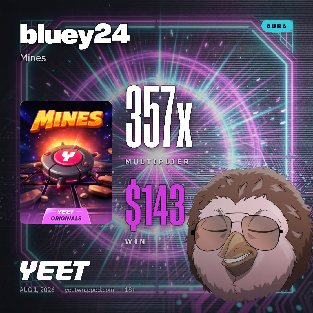 bluey24 hit 356.6x on Mines