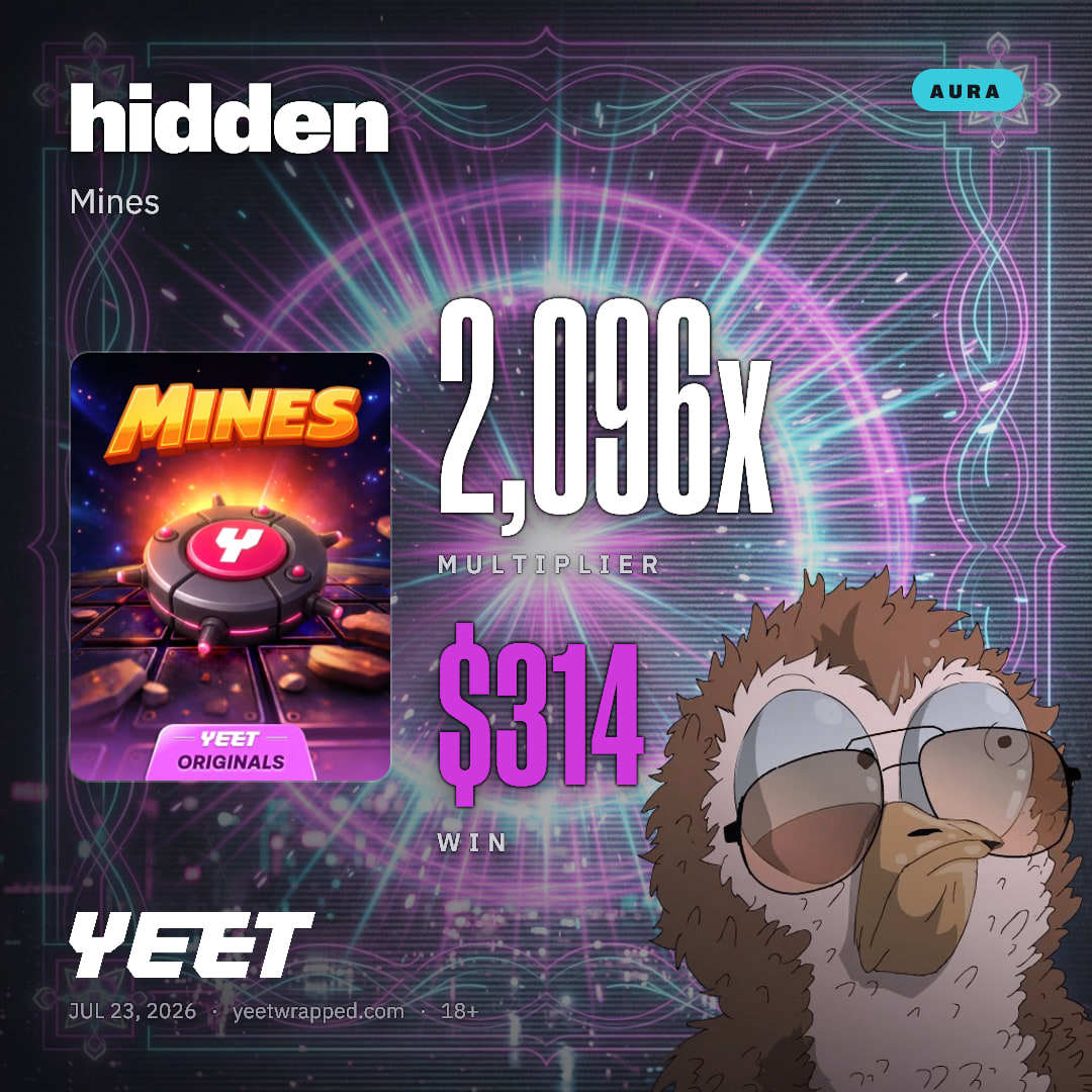 hidden hit 2,096x on Mines
