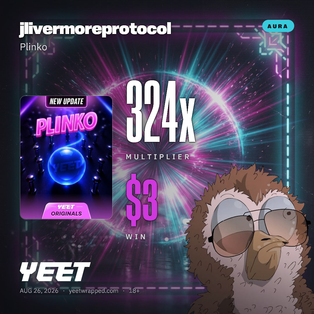 jlivermoreprotocol hit 324x on Plinko
