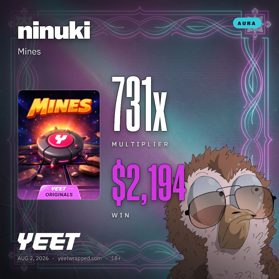 ninuki hit 731.4x on Mines